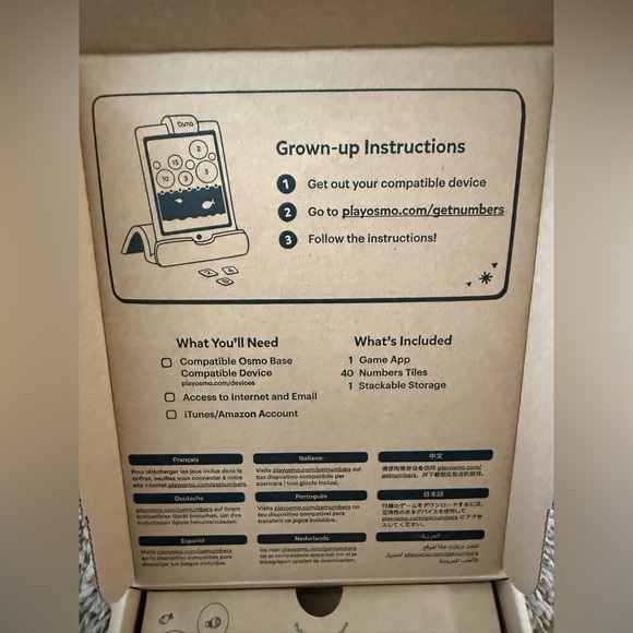 Osmo Genius Numbers Tiles Game | Ages 6–10 | New in Box - Picture 3 of 4